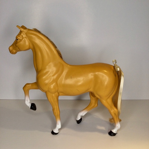 Vintage 1980 Barbie doll’s horse Dallas Golden Palomino #3312 - Picture 3 of 17